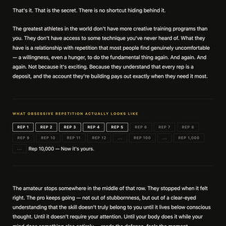 Until You Can't Get It Wrong