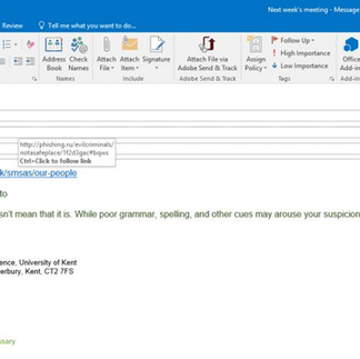 How to Spot a Phishing Email 