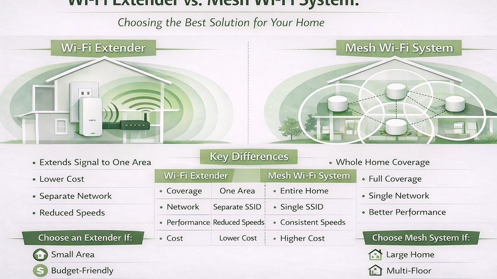 Experiencing poor Wi-Fi signal at home