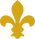 gold fleur-de-lis