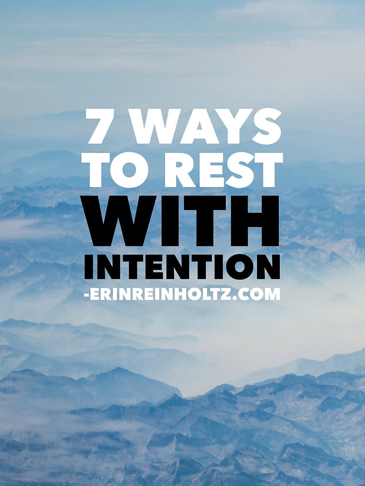 Time doesn’t rest, but sometimes we need to.