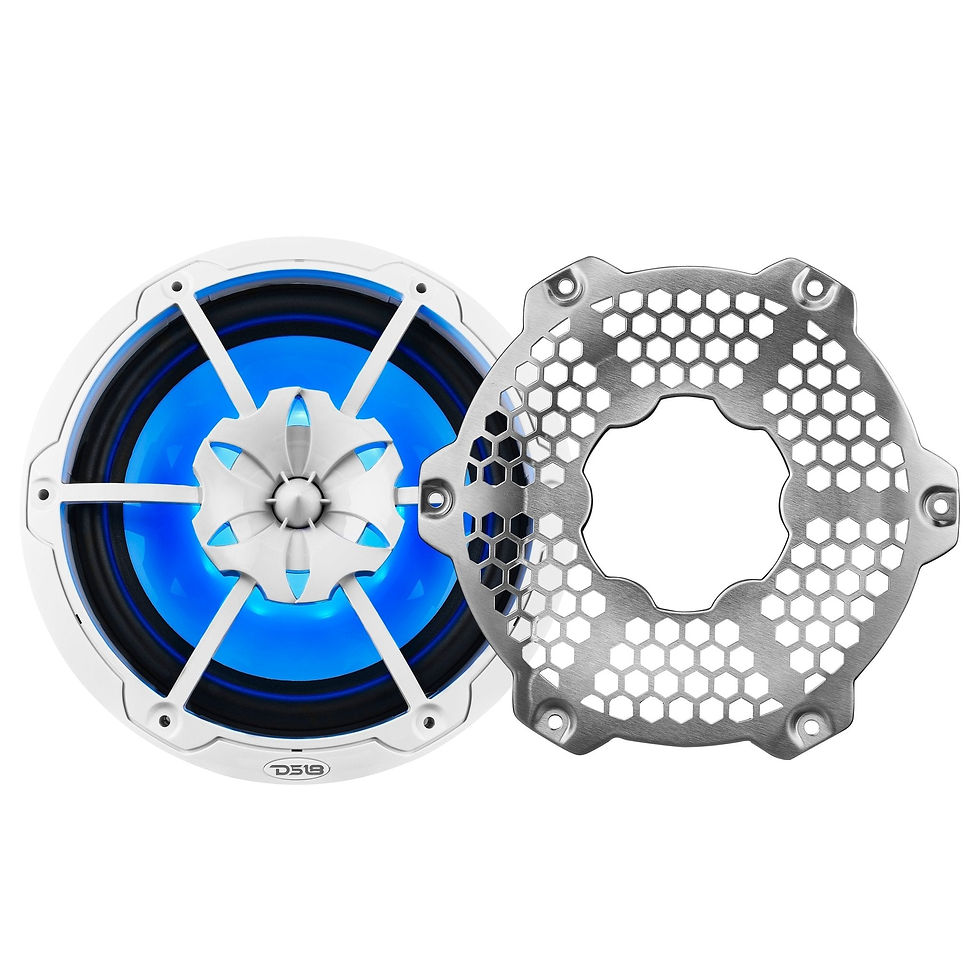 תמונה ממוזערת: NXL 10" 2-Way Coaxial Marine Speaker with RGB LED Lights 200 Watts Rms 4-Ohm