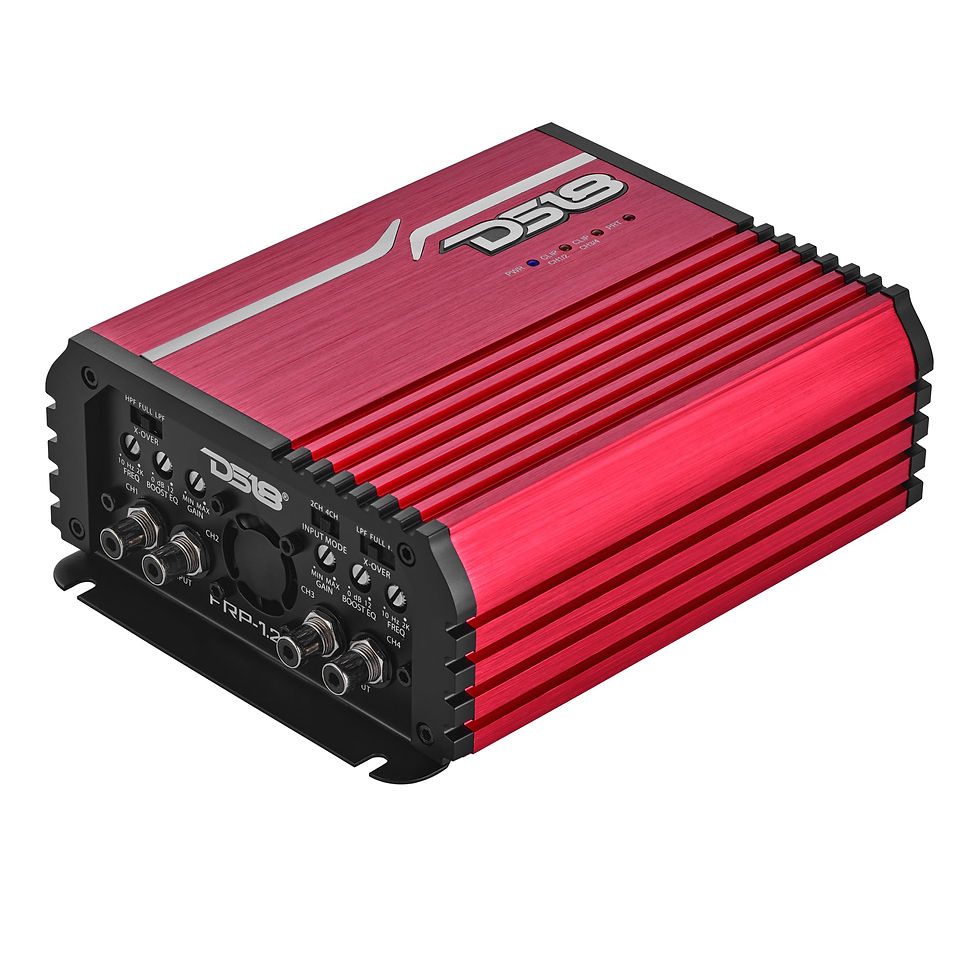 תמונה ממוזערת: FRP Compact 4-Channel Full-Range Class-D Amplifier | 1200W RMS