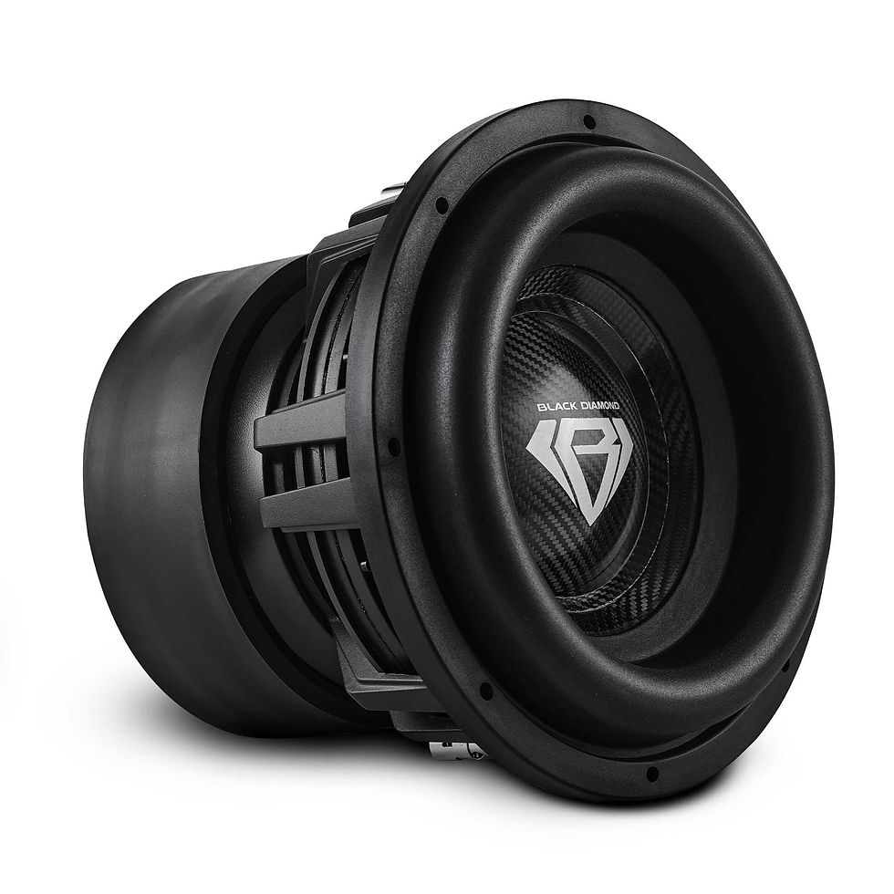 Black Diamond 12" High Excursion Subwoofer