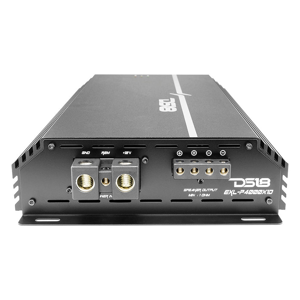 תמונה ממוזערת: EXL 1-Channel Class D Amplifier 4000 Watts Rms @ 1-Ohm Made In Korea