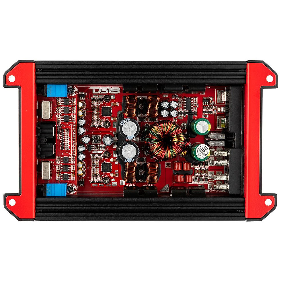 GEN-X Full-Range Class D 4-Channel Amplifier | 4 x 90W RMS @ 4-Ohm