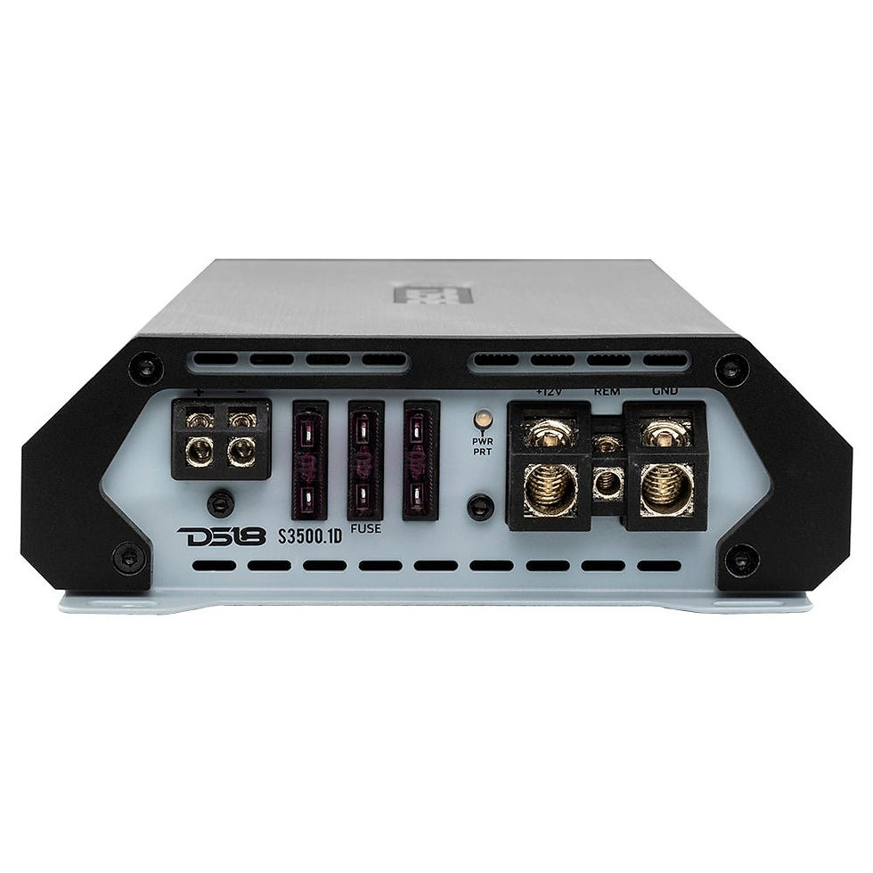 תמונה ממוזערת: DS18 SELECT S-3500.1D Class-D 1-Channel Monoblock Amplifier 3500 Watts