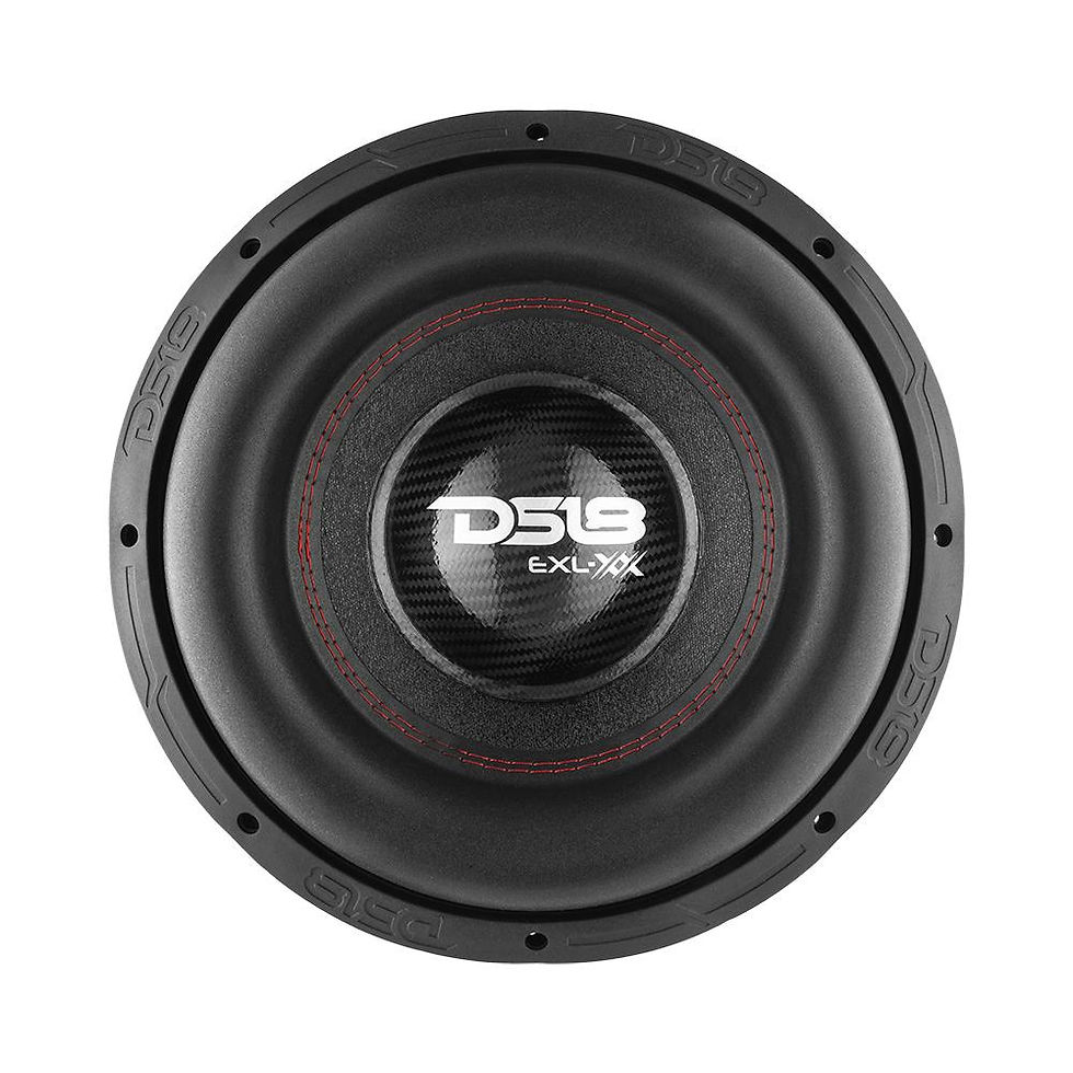 EXL XX 12" High Excursion Subwoofer 2000 Watts Rms DVC 2-Ohm
