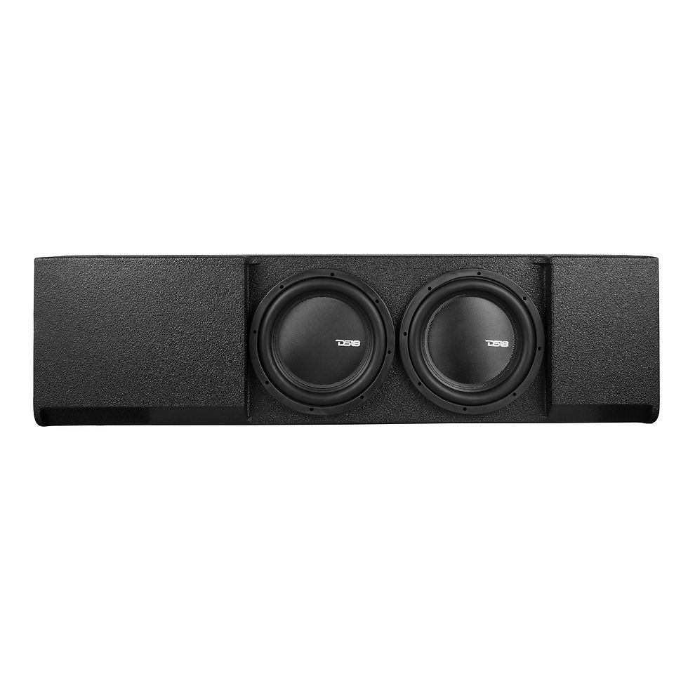 תמונה ממוזערת: Loaded 2 x 12" Subwoofer Enclosure for 2009