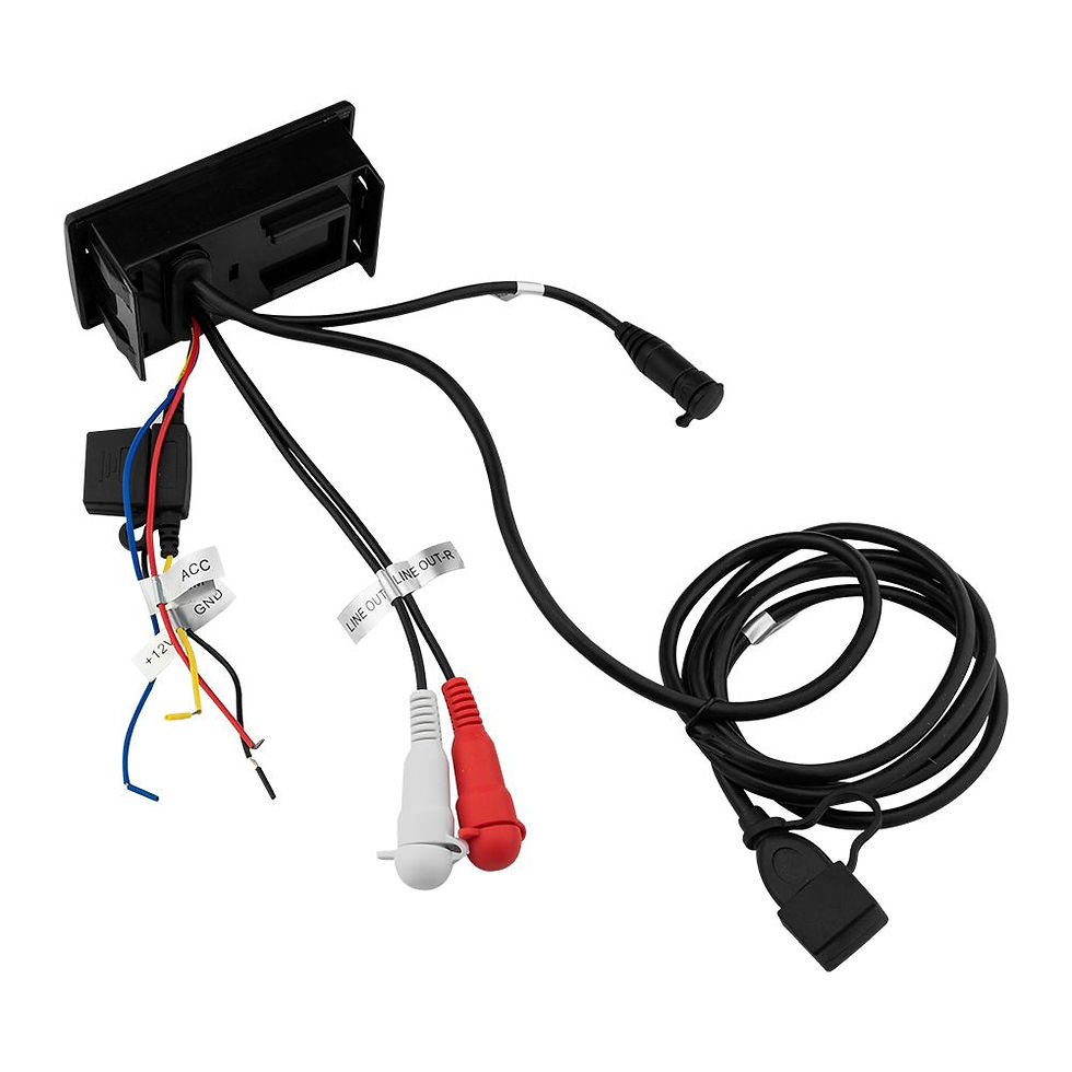 תמונה ממוזערת: Marine And Powersports Waterproof Bluetooth Audio Receiver With Controls