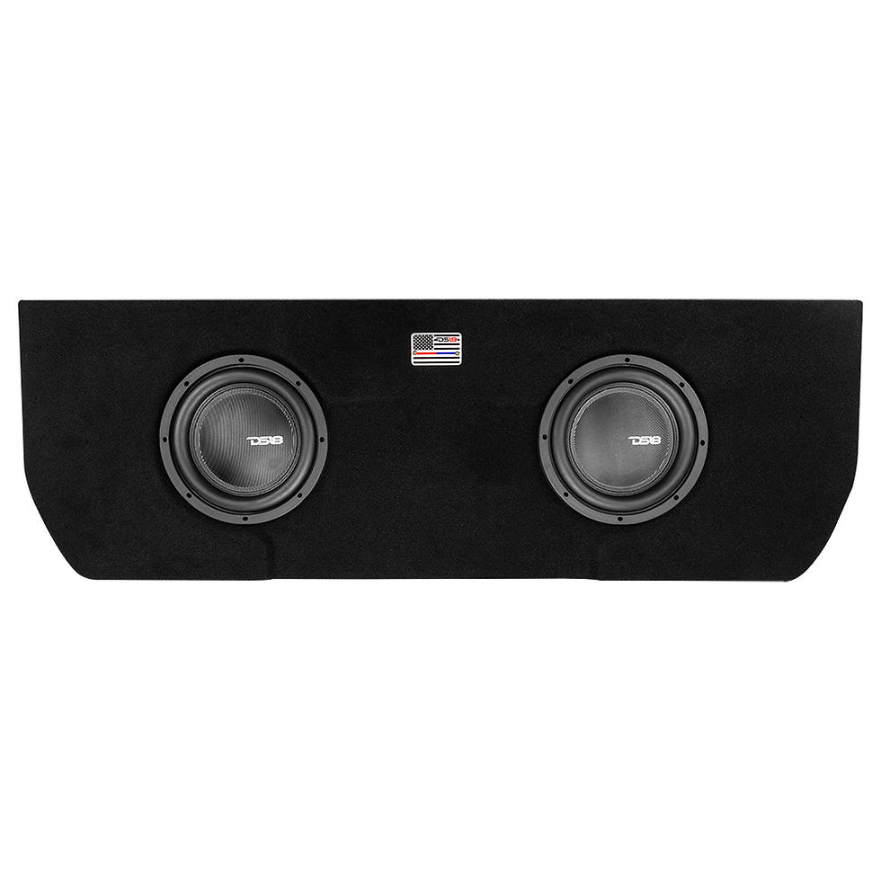 Dual 10" Loaded Subwoofer Enclosure for Tundra 2022