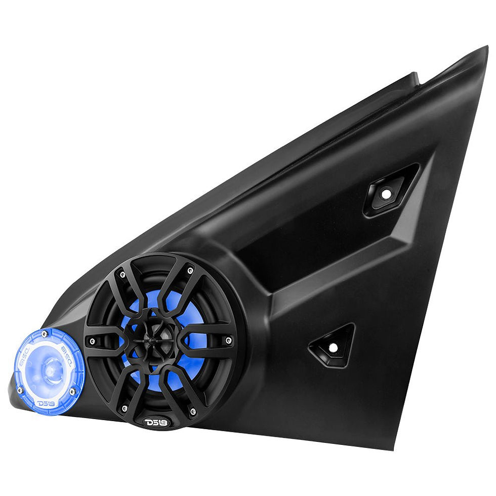 תמונה ממוזערת: Polaris Slingshot Arm Rest 2 X  6.5" Enclosure With NXL-6/BK and PRO-TW1L | 2015