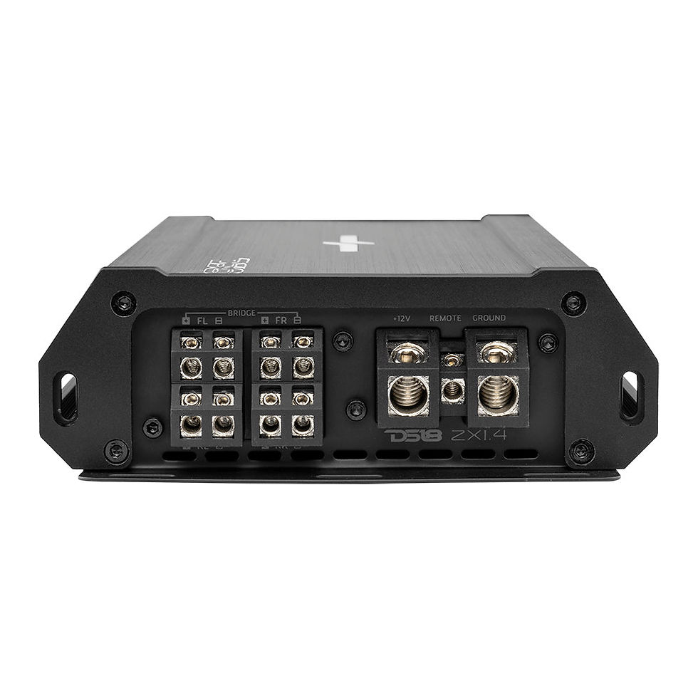 תמונה ממוזערת: ZXI 4-Channel Class D Amplifier 4 X 125 Watts Rms @ 4-Ohm