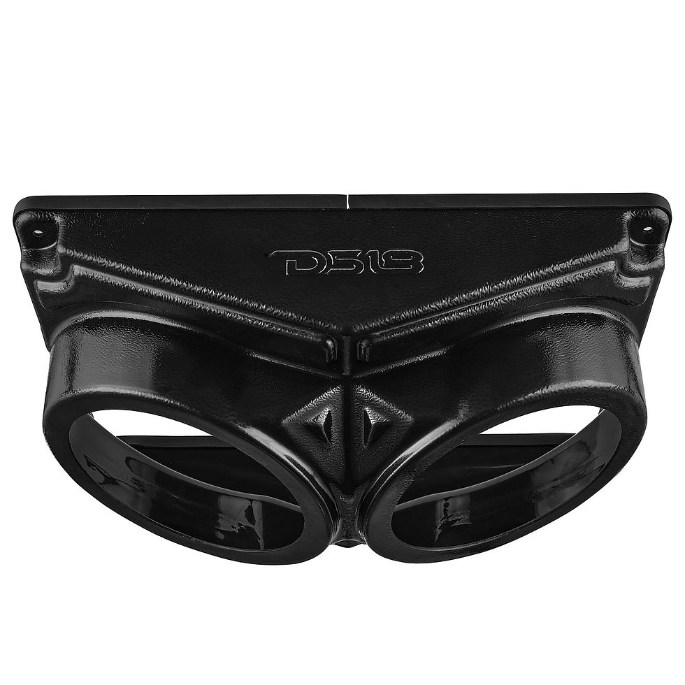 תמונה ממוזערת: Universal Overhead Flat Mount Pod For Two 6.5” Speakers