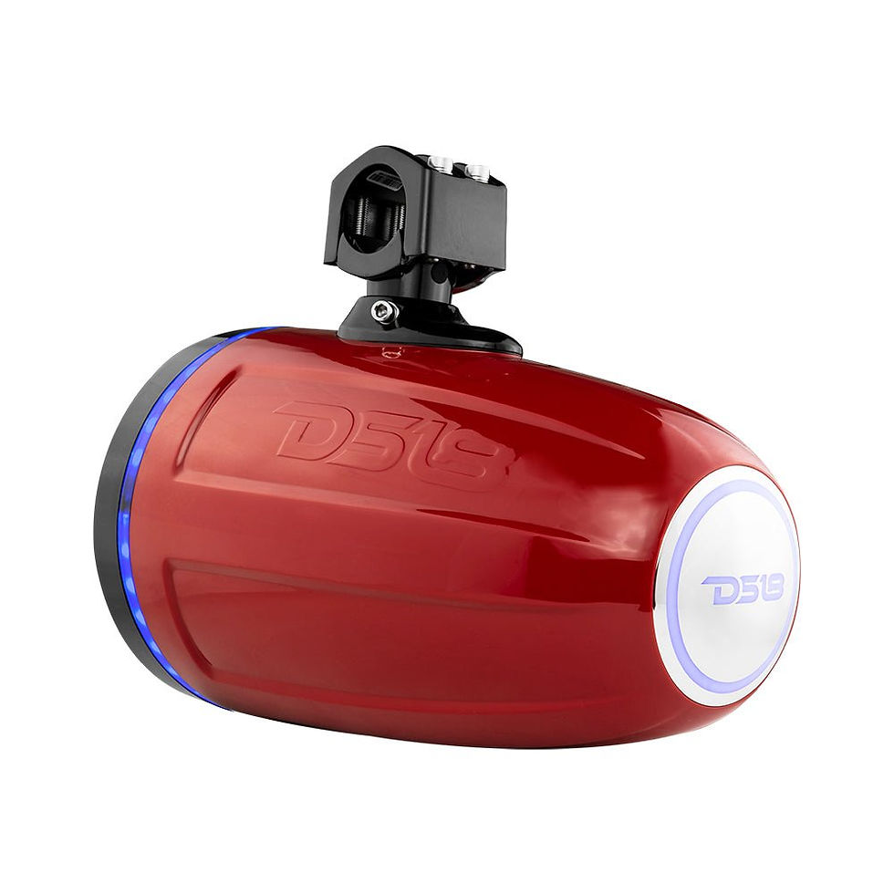 תמונה ממוזערת: NXL 8" Marine and Powersports Towers LED RGB Lights 125 Watts Rms - Red