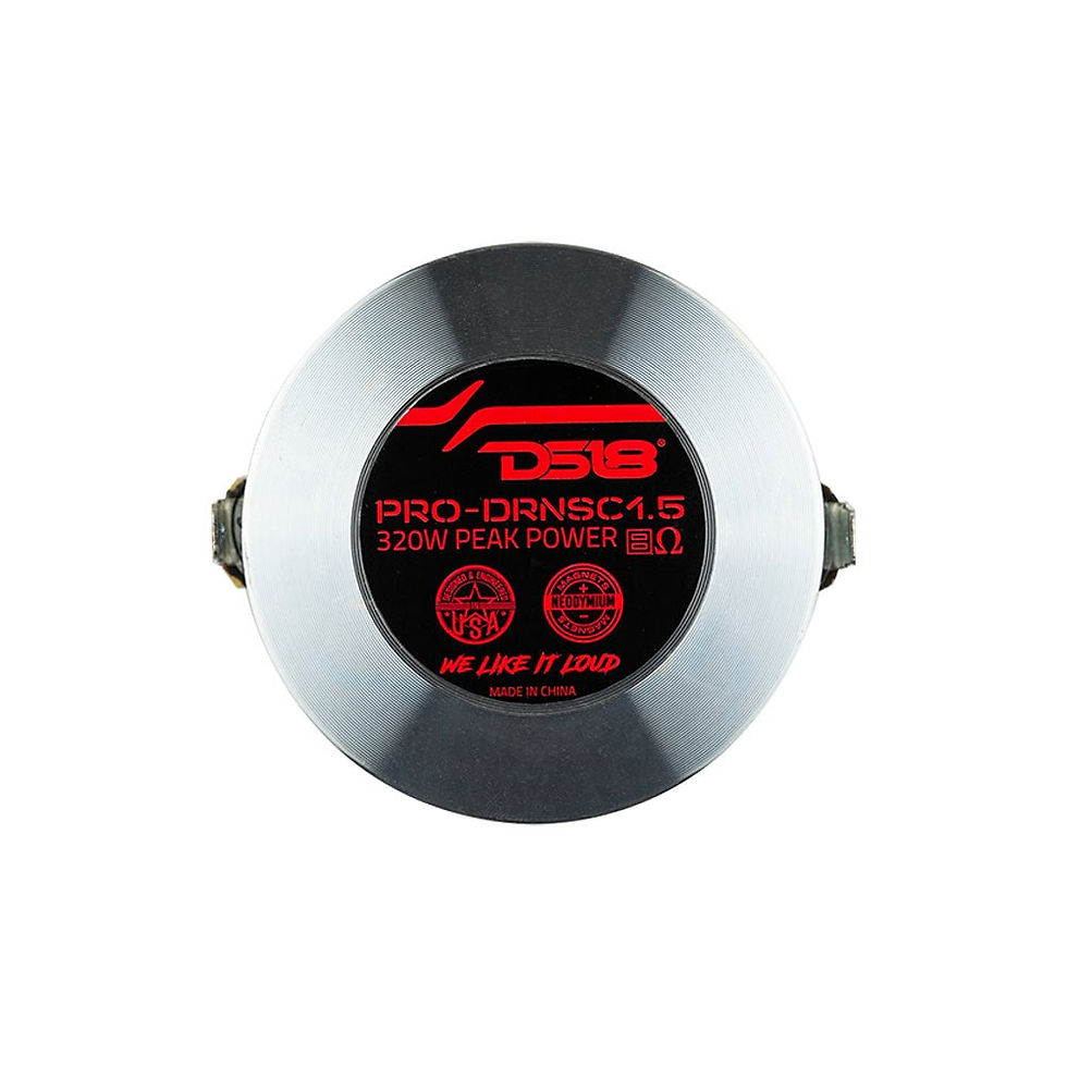 תמונה ממוזערת: 1" Throat Twist On Neodymium Driver 160 Watts 1.5" Composite Polyimide Vc 8-Ohm