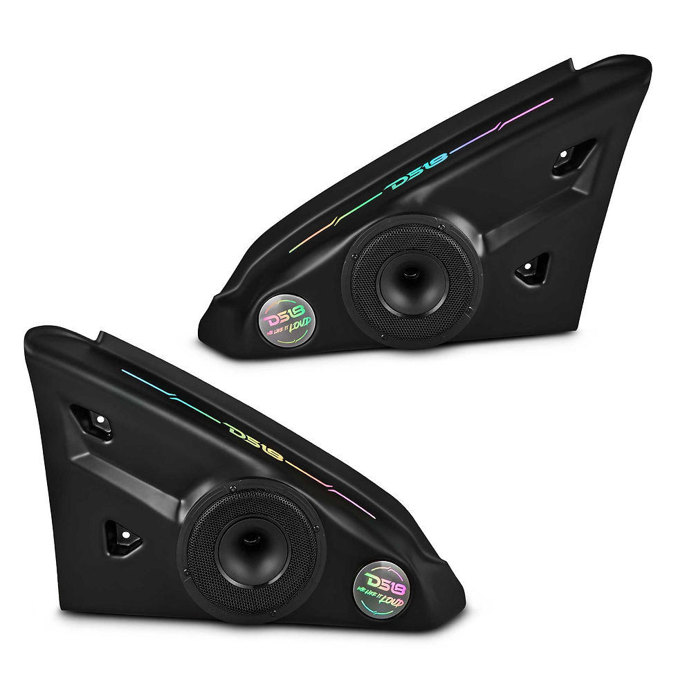 Polaris Slingshot Inside Armrest Speaker Panels Loaded | 2 x PRO-HY6.4MSL