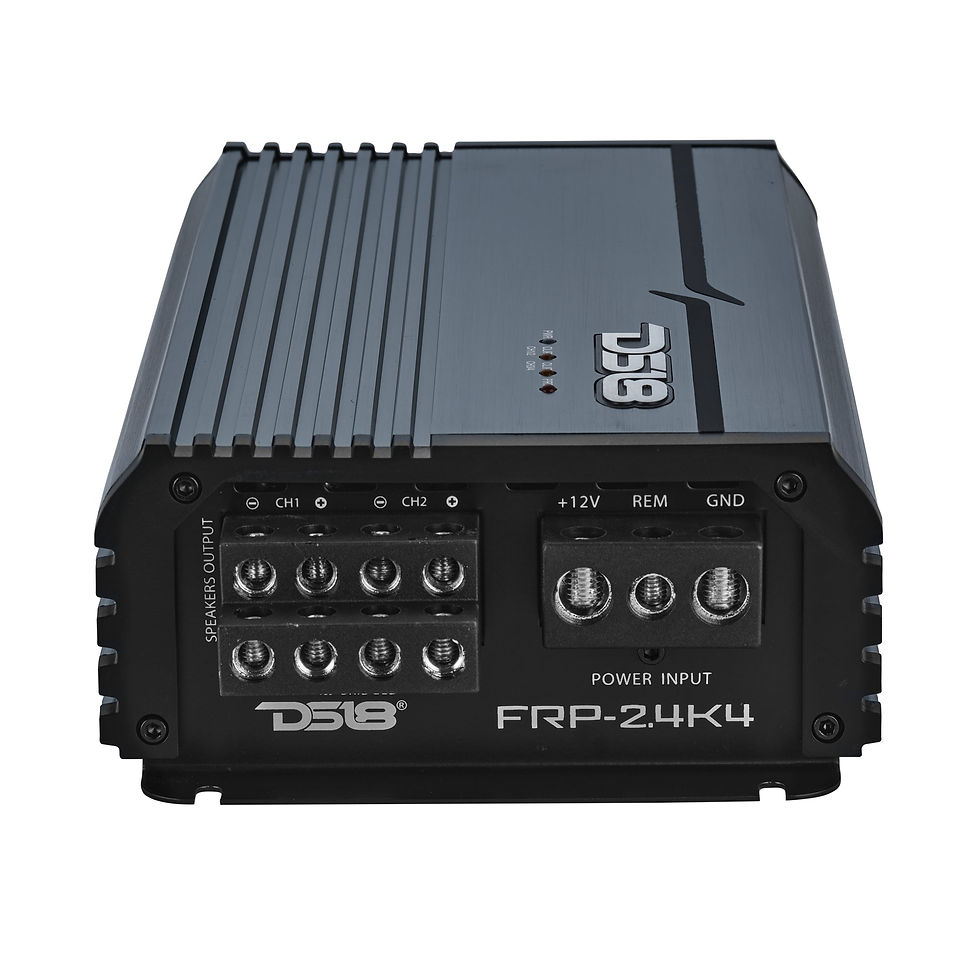 תמונה ממוזערת: FRP Compact 4-Channel Full-Range Class-D Amplifier | 2400W RMS