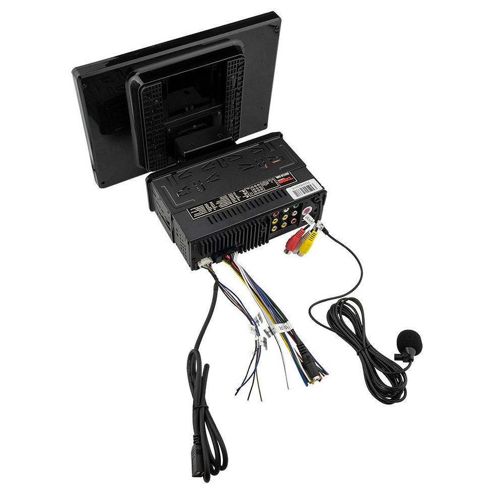 תמונה ממוזערת: 10.5" Floating Adjustable Modular Touchscreen Mechless Single-DIN Head Unit