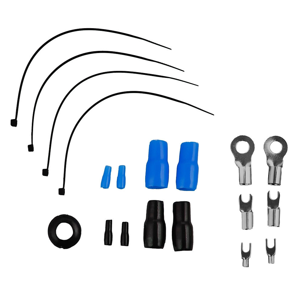 תמונה ממוזערת: 4-GA Amplifier Installation Wiring Kit - Blue