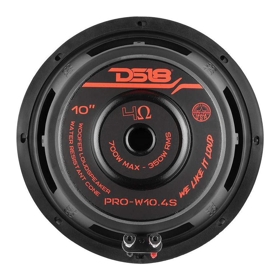 תמונה ממוזערת: PRO 10" Water Resistant Woofer 350 Watts Rms 4-Ohm SVC