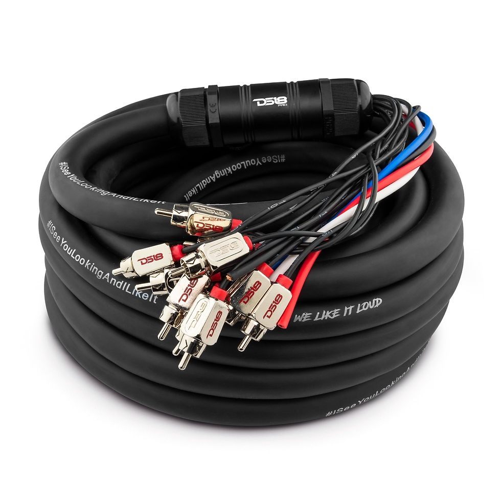 תמונה ממוזערת: Snake, Medusa 10 Channel RCA and 4 x 12GA OFC Power Wire 30 Feet