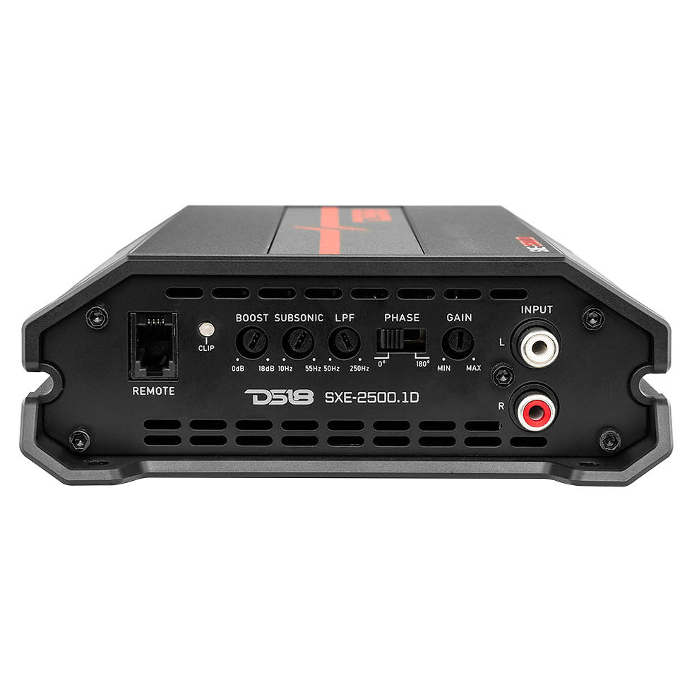 תמונה ממוזערת: SXE Class D 1-Channel Amplifier 800 Watts Rms @ 1-Ohm