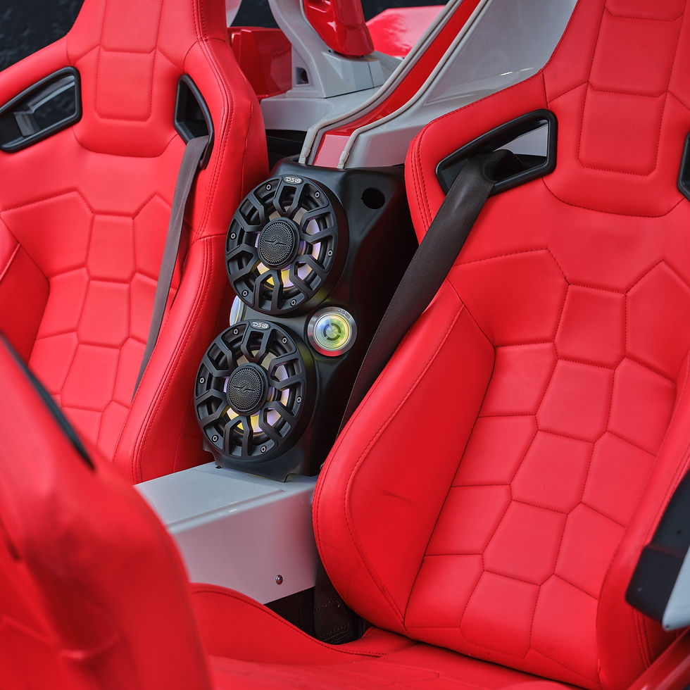 Polaris Slingshot Waterfall Center Console Loaded | 2 x NXL-IQ6/BK & 2 x...