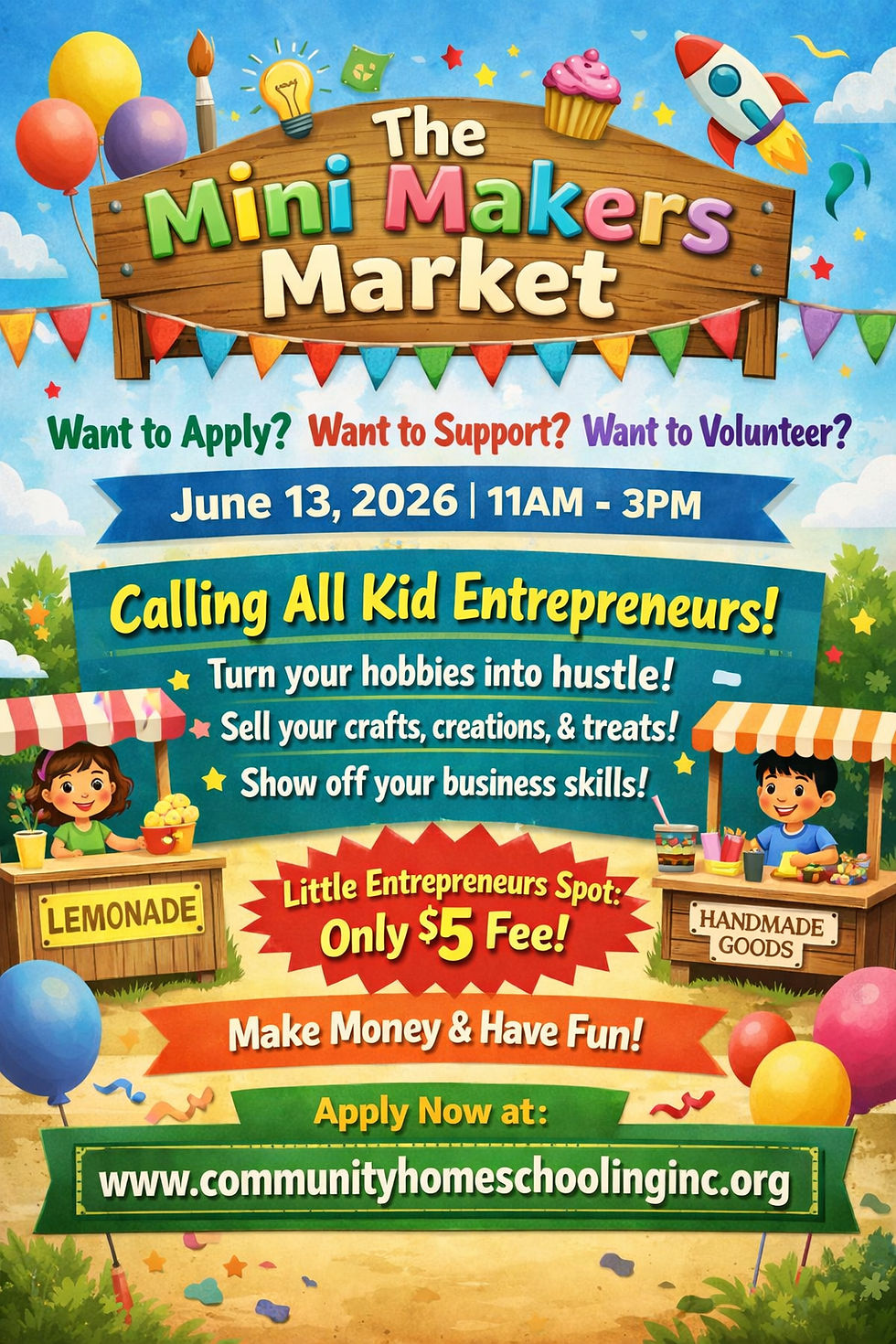 Mini Maker’s Market