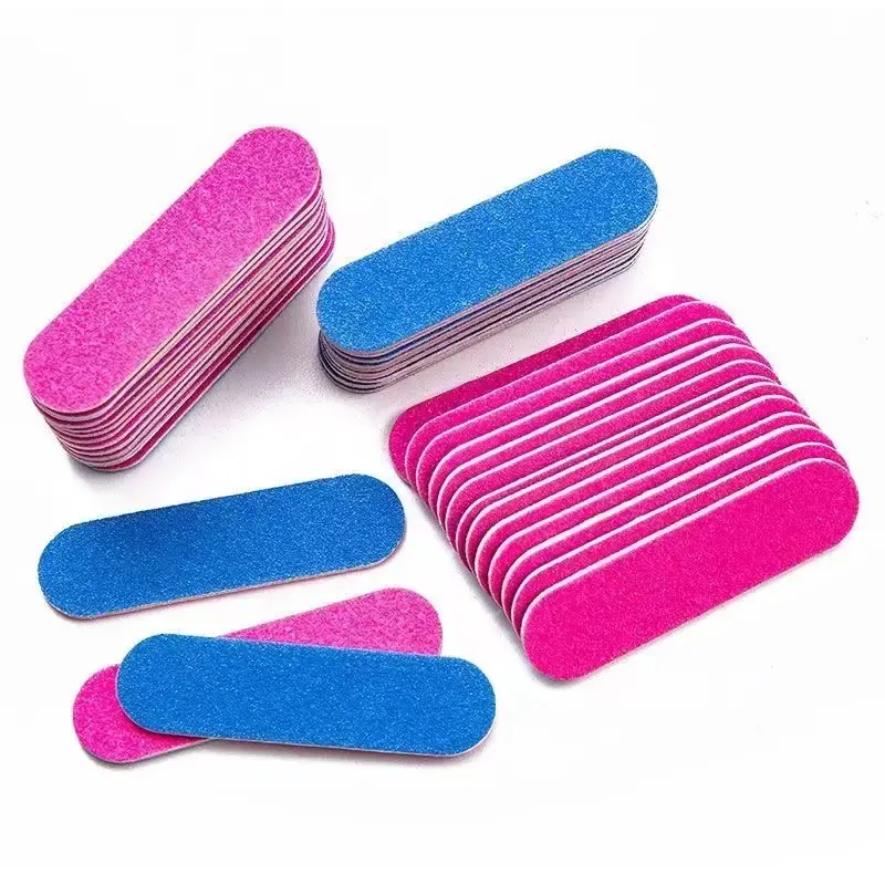 Miniatura: Double-Sided Emery Nail Files Set for Home & Salon