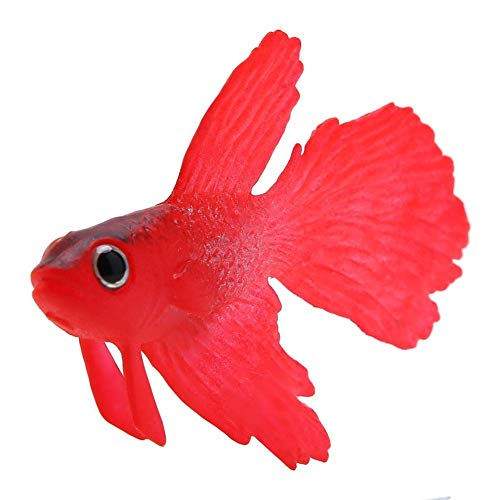 Artificial Silicone Small Fish Aquarium Decoration Plastic Swimming Gold Fish Fi
