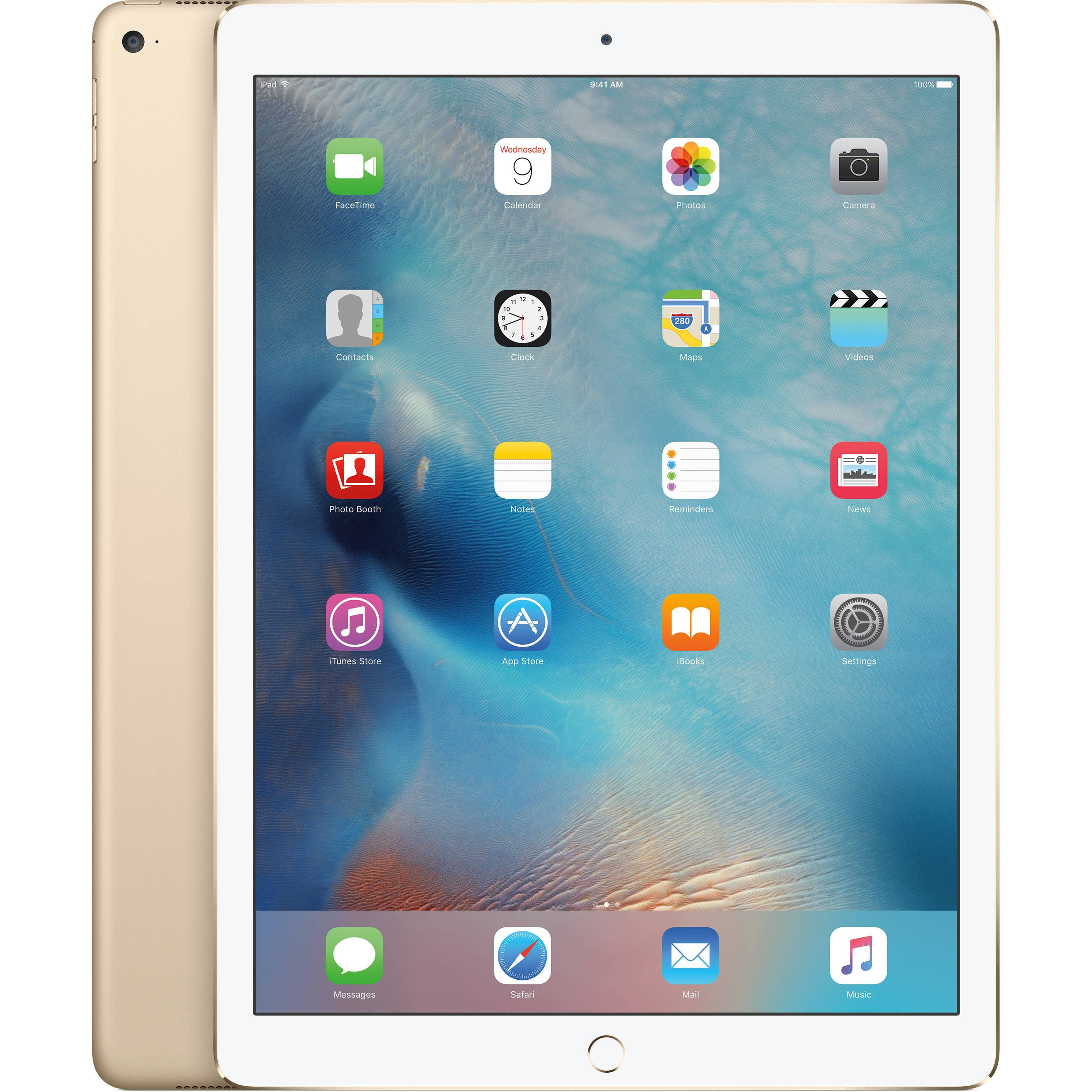 Apple iPad Pro Tablet (256GB Wi-Fi 9.7in) Gold (Renewed)