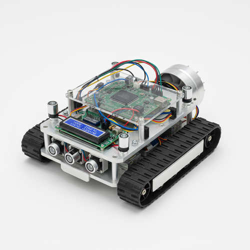 Automatic Vacuum Cleaner Robot Project