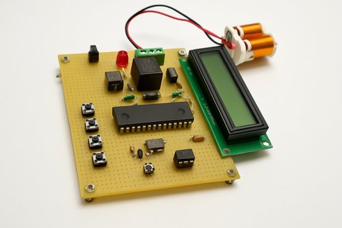 Industrial Temperature Control System Using 8051 Mcu