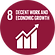 SDG 8 - Decent Work and Economic Growth.