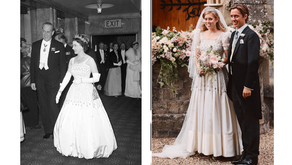Com vestido vintage da avó, rainha Elizabeth, princesa Beatrice casa-se em uma cerimônia discreta.