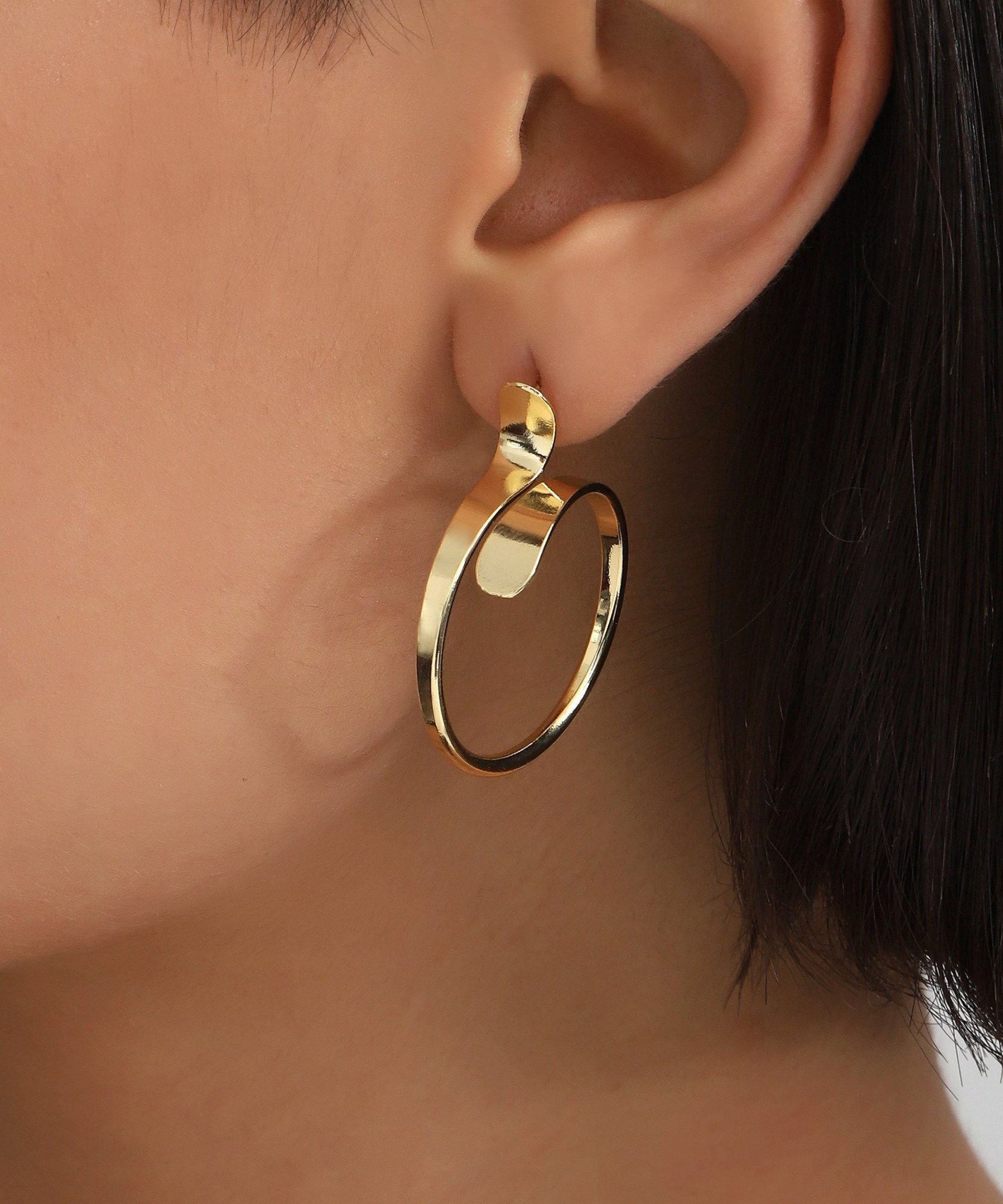 Gilded Aura Brass Drops