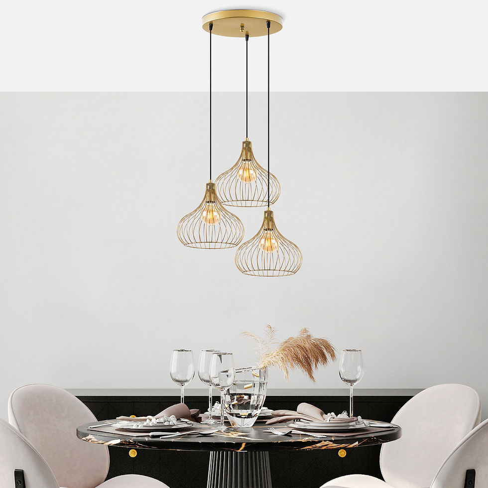 GlimmerSphere Luxe Chandelier