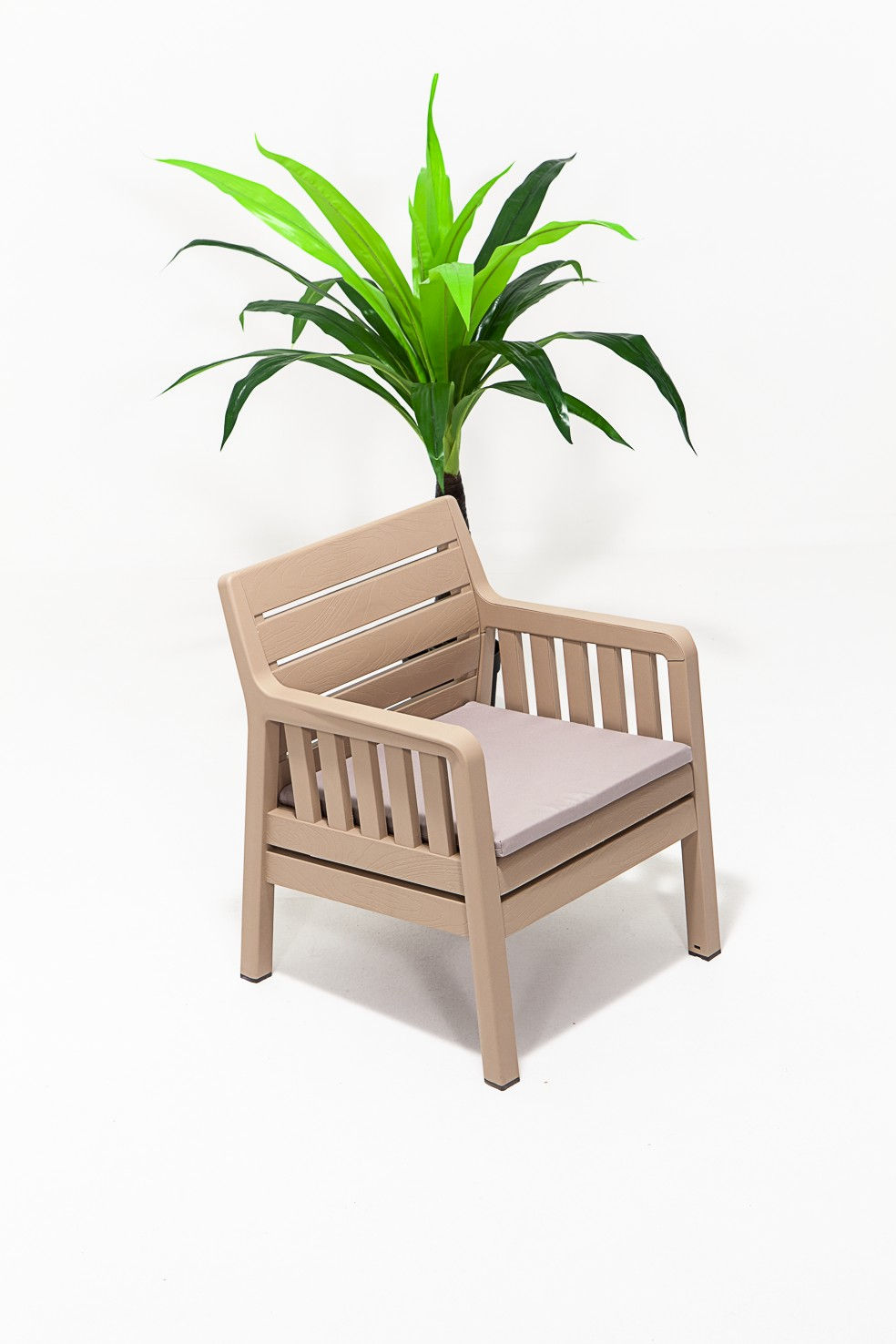 Lara Tekli Koltuk - Cappucino