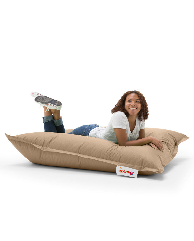 Thumbnail: Cushion Pouf 100x100 - Mink