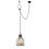 Thumbnail: LuxeAura Black Chandelier - Industrial Elegance