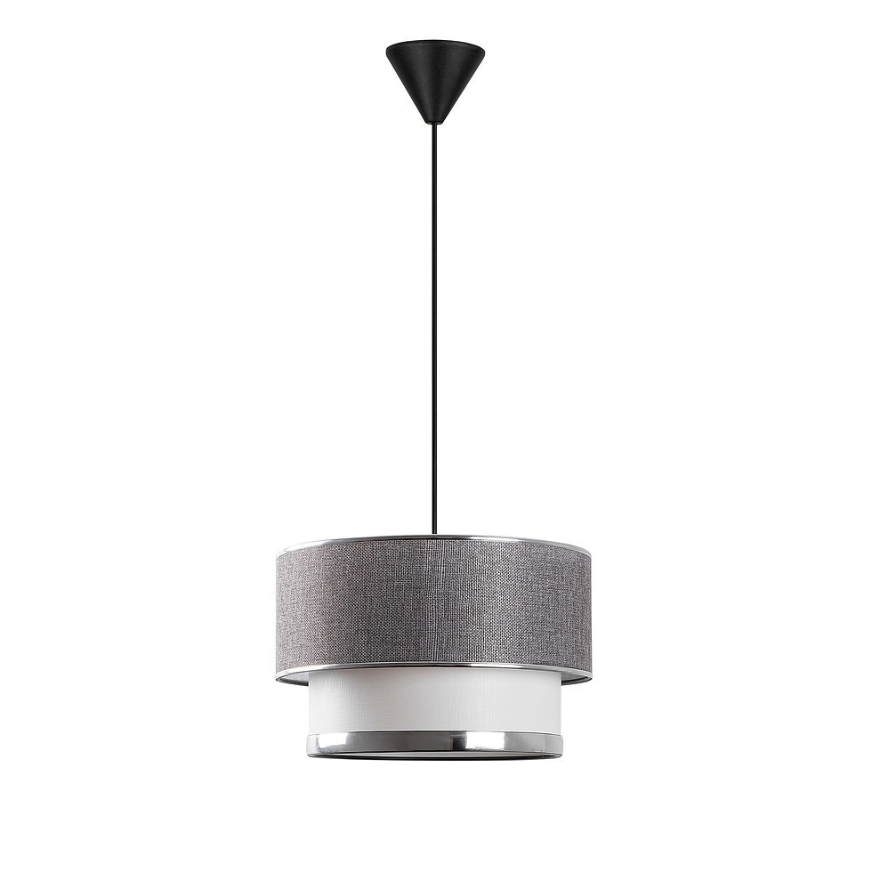 Thumbnail: SilverGlo Elegance Chandelier 30cm Cotton Cap