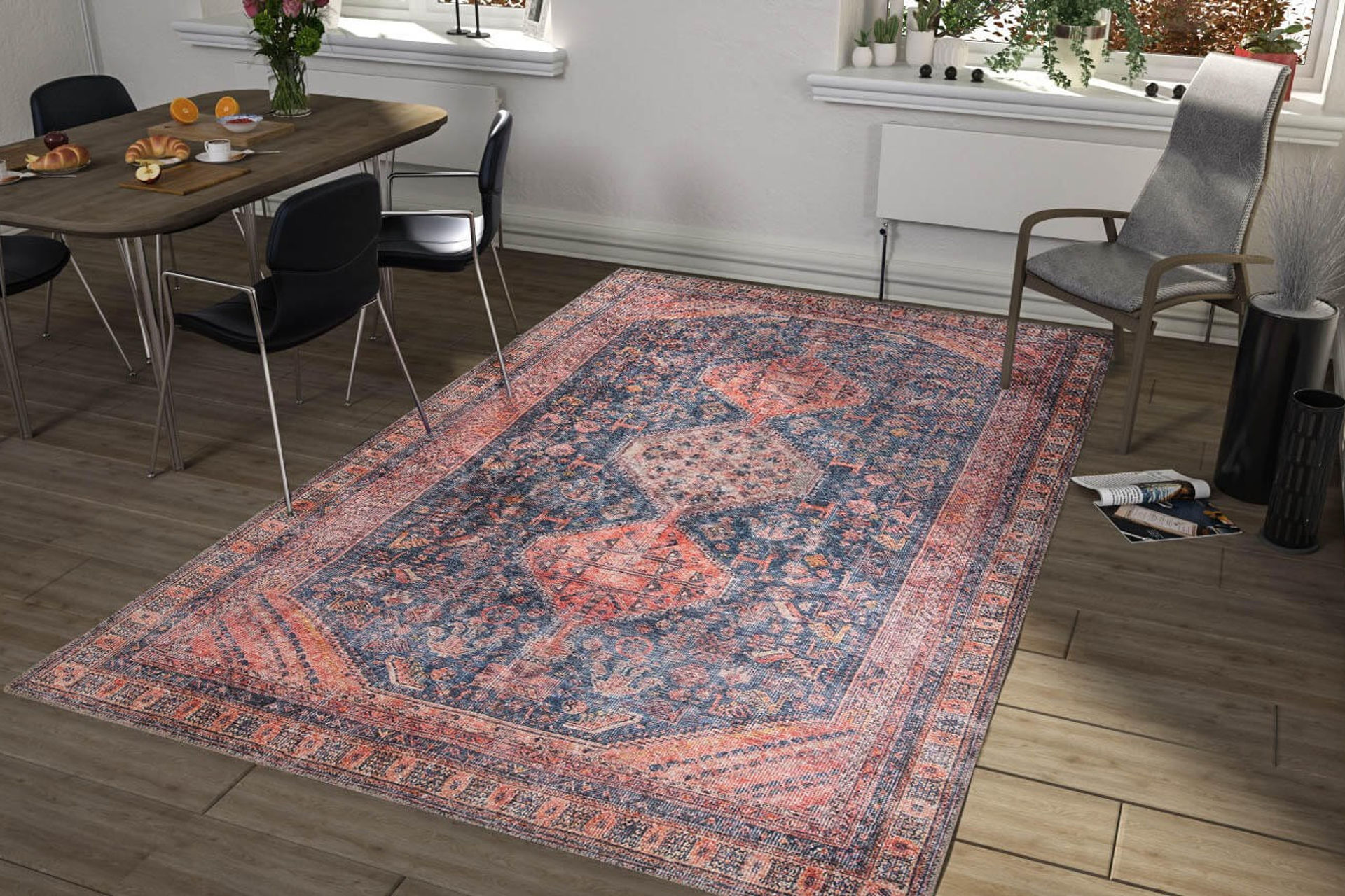 Blues Chenille - Red AL 366