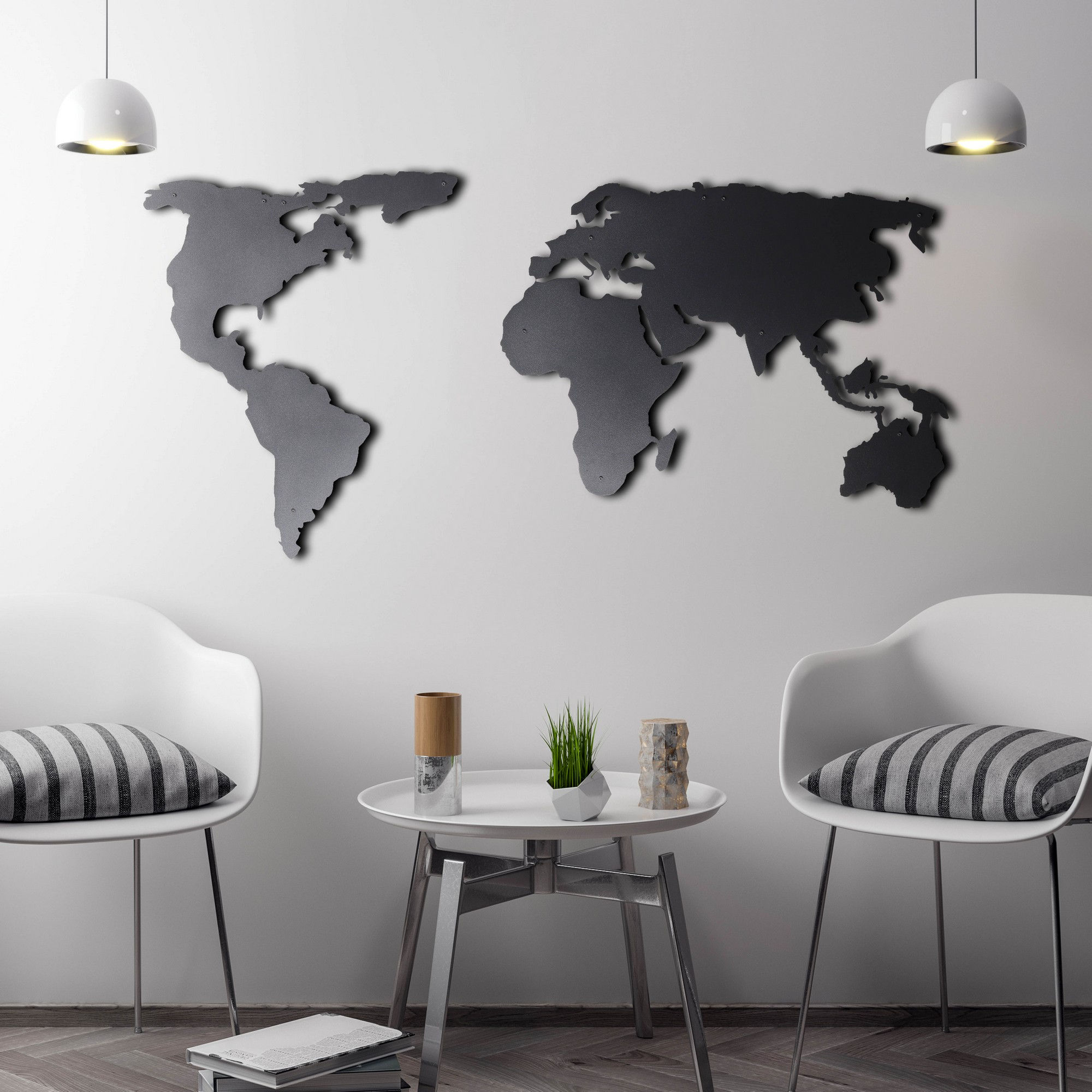 World Map Silhouette