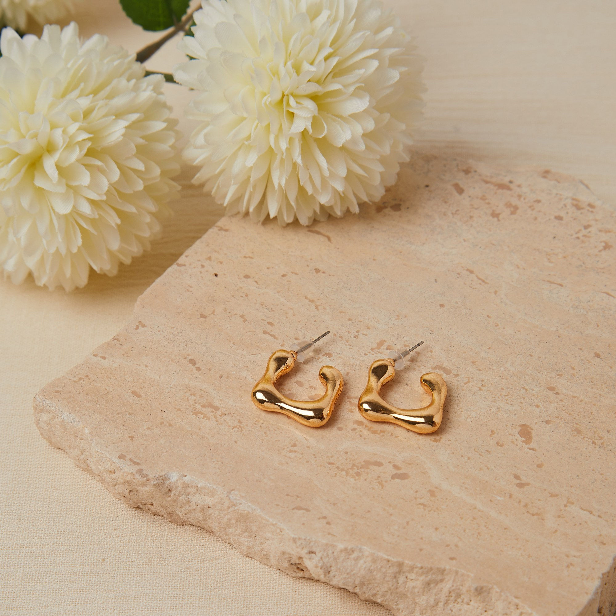 GleamGuard Mystique Metal Earrings