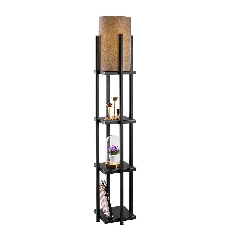 Thumbnail: Lumosphere Noir: Scandinavian Elegance Lamp