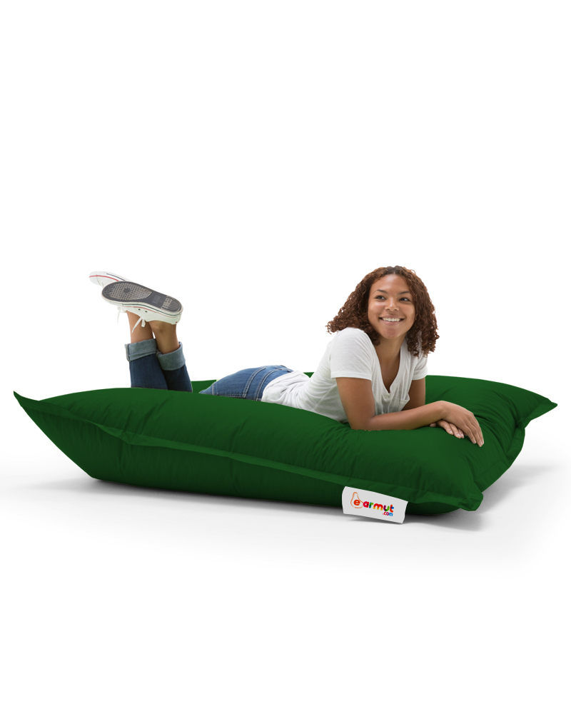 Thumbnail: Cushion Pouf 100x100 - Green