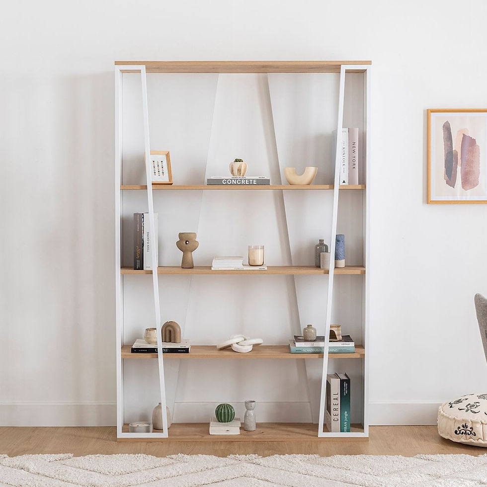 Lissa Bookshelf - White