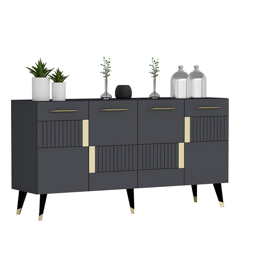 Thumbnail: Moda - Anthracite, Gold