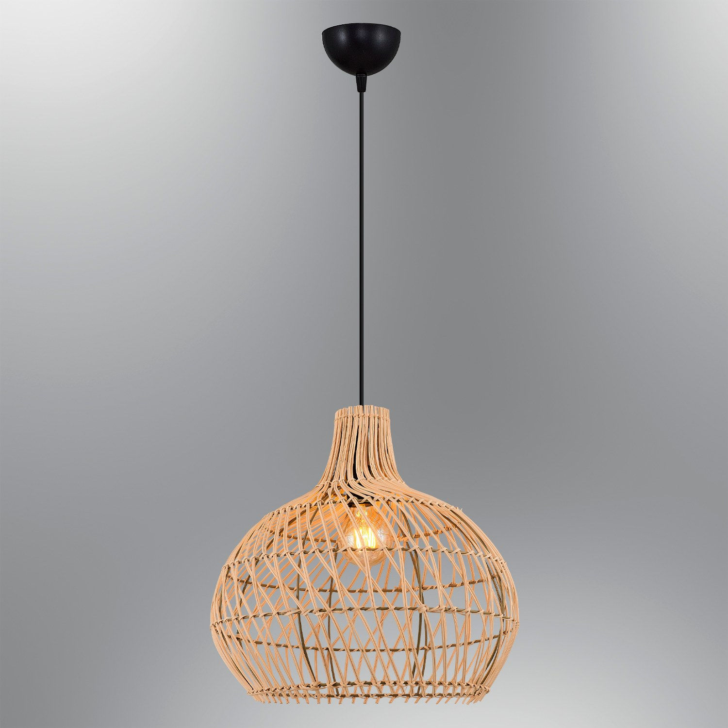 LustreOak Elegance Chandelier 40cm Pendant Light